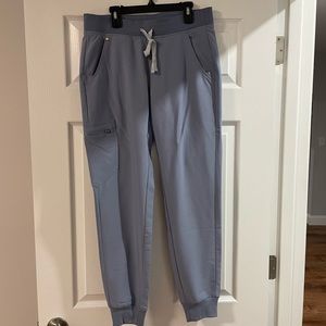 Figs Vapor Blue Space Dye Zamora Joggers (S)